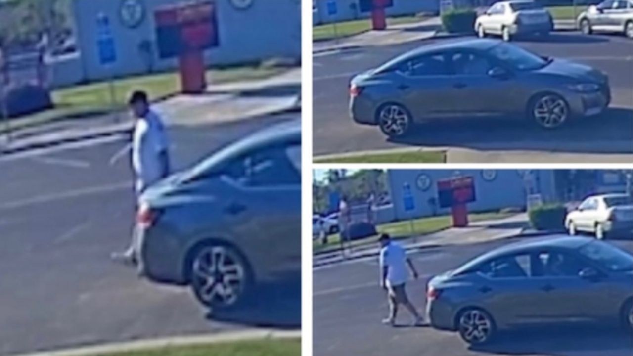 Fowler police are seeking the public’s help identifying a man who allegedly stole a leaf blower from a pickup truck on Wednesday, March 18, 2026. (Fowler PD)