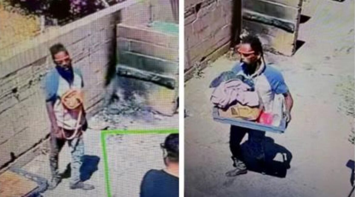 Fresno Fire is asking the public for help identifying a suspect in a destructive strip mall arson on Thursday, April 2, 2026. (Fresno FD)