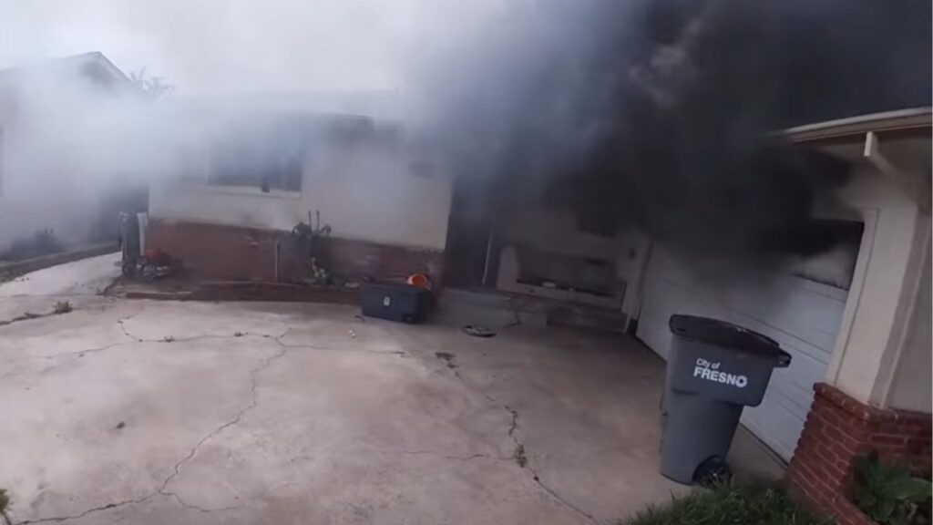 Fresno fire on Friday, April 24, 2026. (Fresno FD)