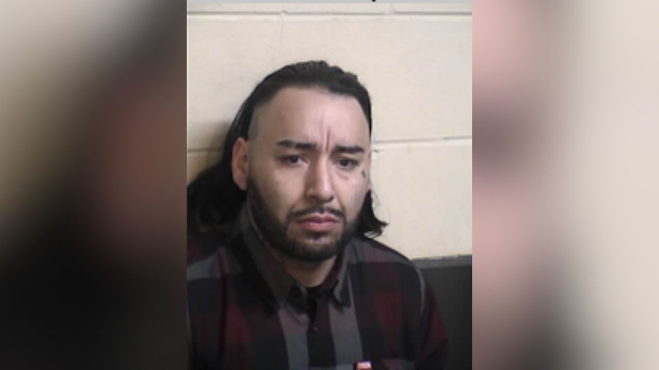 Fresno police arrested Jesus Torres, 34, after finding live ammunition in a replica firearm during a probation check on Wednesday, April 1, 2026. (Fresno PD)