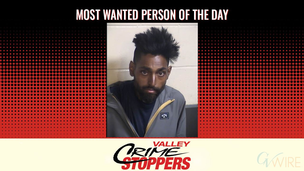 Gurpreet Singh is Valley Crime Stoppers' Most Wanted Person of the Day for April 30, 2026. (Valley Crimes Stoppers)