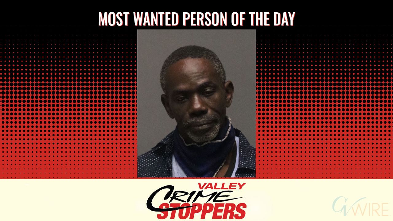 Jonathan Royce Ferguson is Valley Crime Stoppers' Most Wanted Person of the Day for April 16, 2026. (Valley Crimes Stoppers)