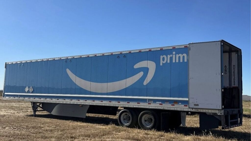 Kern County deputies arrested three men Wednesday, April 7, 2026, after recovering about $1 million in stolen Lego products from two box trucks, authorities said. (Kern County SO)