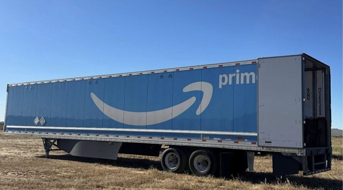 Kern County deputies arrested three men Wednesday, April 7, 2026, after recovering about $1 million in stolen Lego products from two box trucks, authorities said. (Kern County SO)