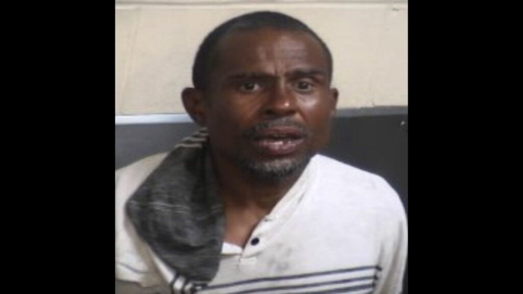 Nathaniel Benavidez was arrested Wednesday, April 22, 2026, after Fresno police investigated a reported kidnapping of a 3-year-old and 1-year-old at Harrison and Cornell, with both children found safe. (Fresno PD)