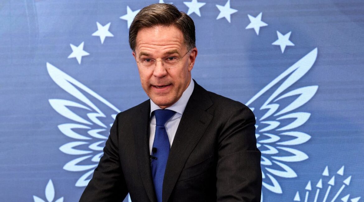 NATO's Secretary General Mark Rutte delivers a speech at the Ronald Reagan Presidential Foundation and Institute in Washington D.C., U.S., April 9, 2026. (REUTERS/Kevin Lamarque /File Photo)