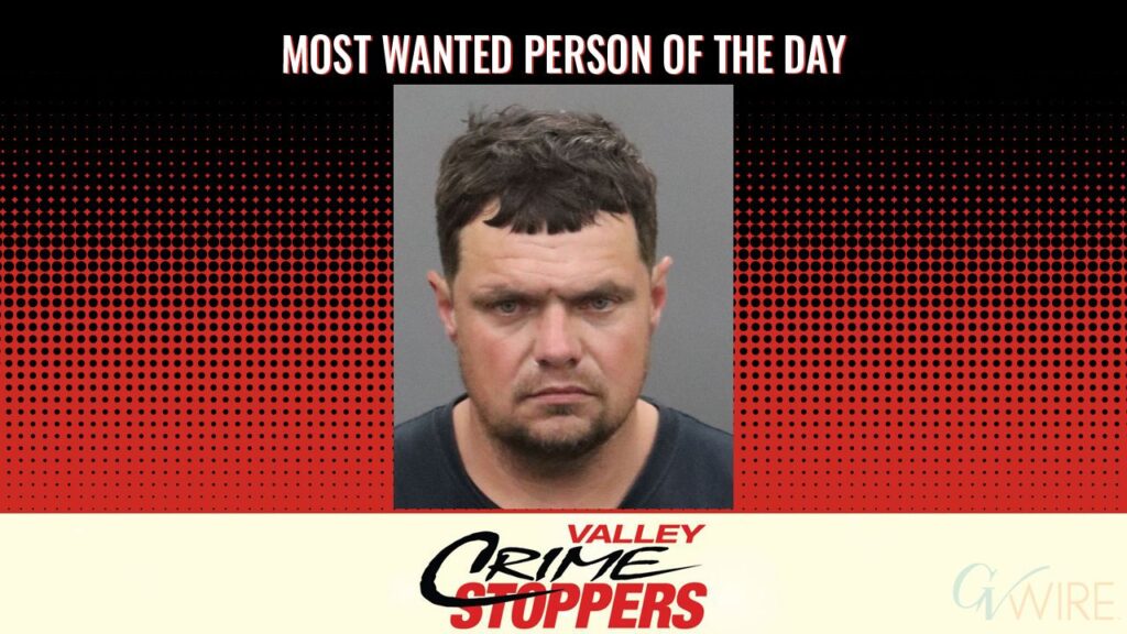 Neil Don Dancer is Valley Crime Stoppers' Most Wanted Person of the Day for April 7, 2026. (Valley Crimes Stoppers)