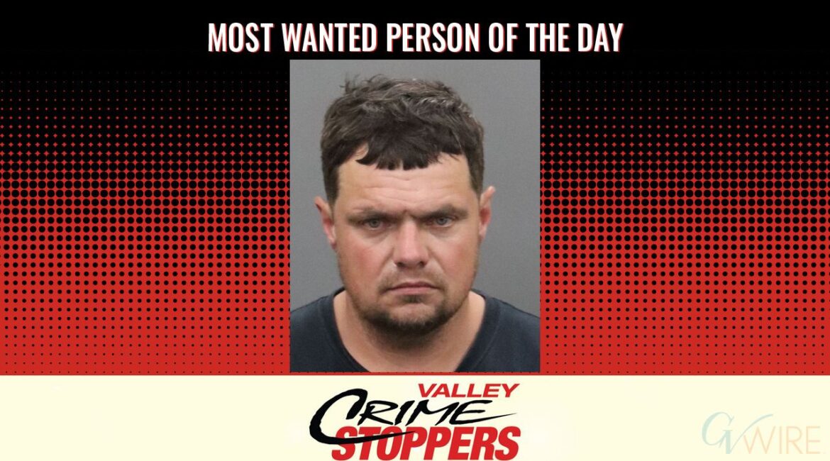 Neil Don Dancer is Valley Crime Stoppers' Most Wanted Person of the Day for April 7, 2026. (Valley Crimes Stoppers)
