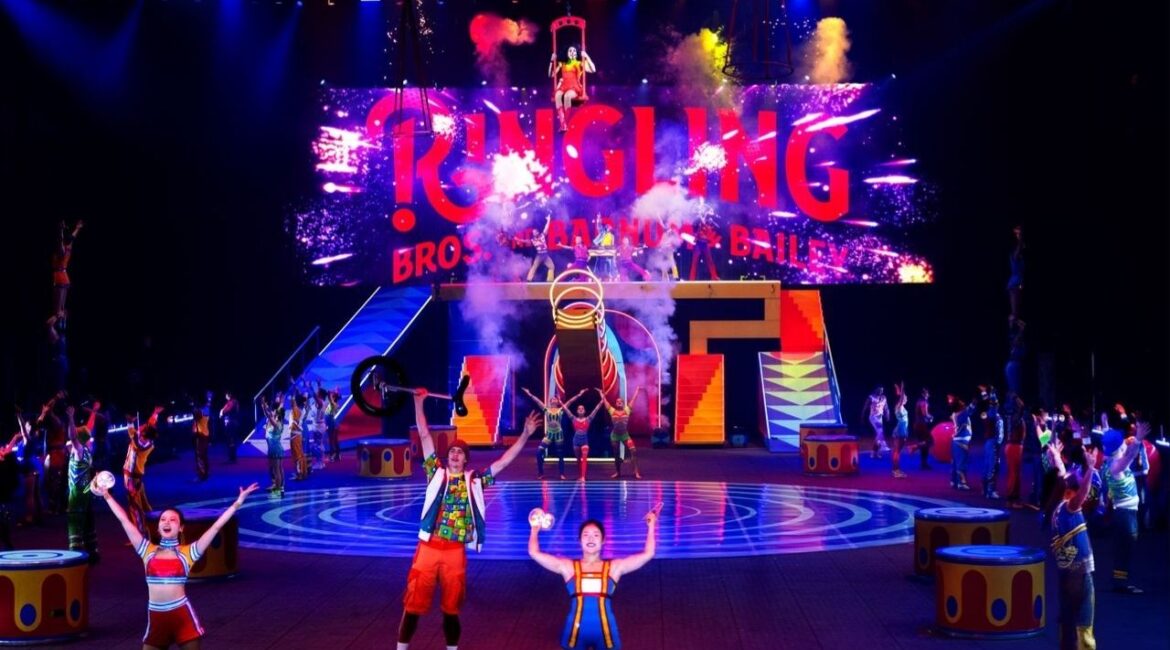 Ringling Bros. and Barnum & Bailey’s live circus returns to Fresno July 2–5, 2026, at the Save Mart Center, featuring acrobats, trapeze acts, and stunts, with tickets on sale April 14, 2026. (Ringling Bros. and Barnum & Bailey)