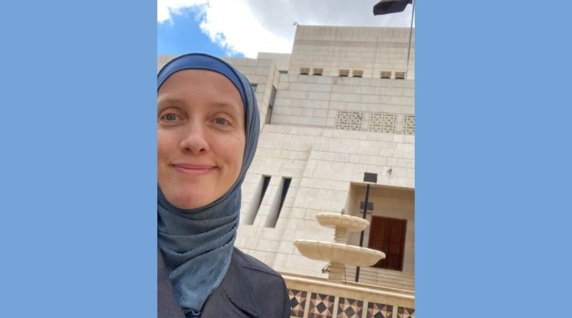 Shelly Kittleson, an American woman journalist who was kidnapped in Baghdad, in a location given as Damascus, Syria, in this image obtained from social media released on December 29, 2025. (Shelly Kittleson via Instagram/via Reuters)
