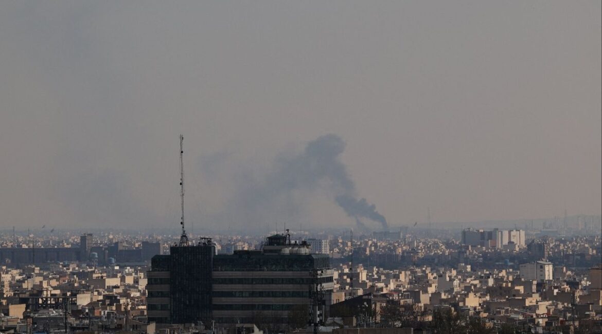 Smoke rises following a strike, amid the U.S.-Israeli conflict with Iran, in Tehran, Iran, April 1, 2026. (Reuters File)