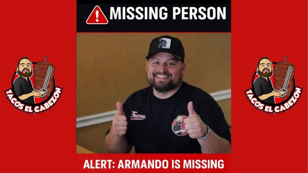 The Fresno Police Department received a missing persons report on April 17 for Tacos El Cabezon owner Armando Arias. (GV Wire Composite)