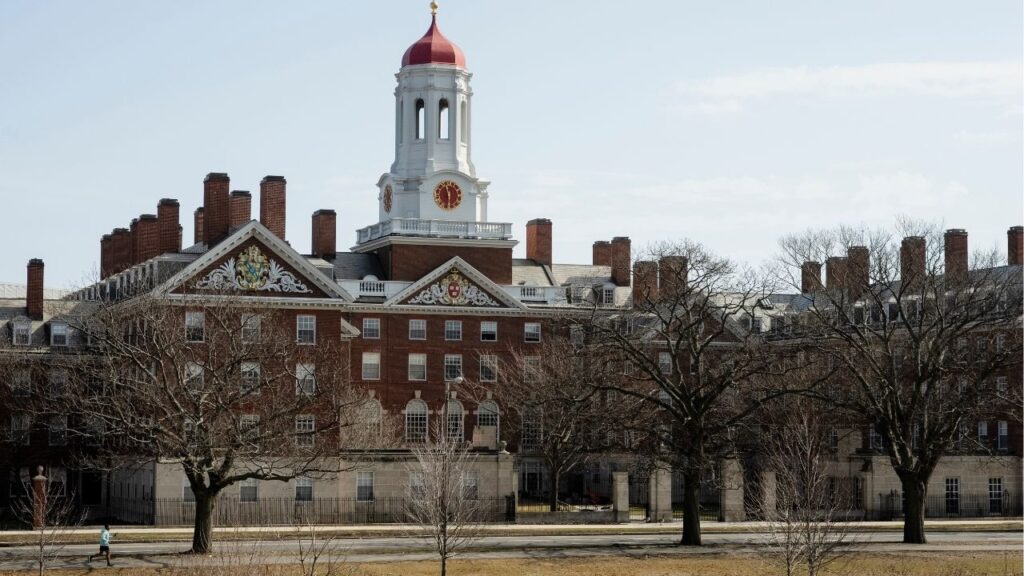 The Harvard University campus in Cambridge, Mass., March 11, 2026. Harvard University is ramping up its defense against an antisemitism lawsuit from the Trump administration, arguing in a legal filing on Monday, April 13, 2026, that the government is trying for a “do-over” in a case that Harvard already won. (Lucy Lu/The New York Times)