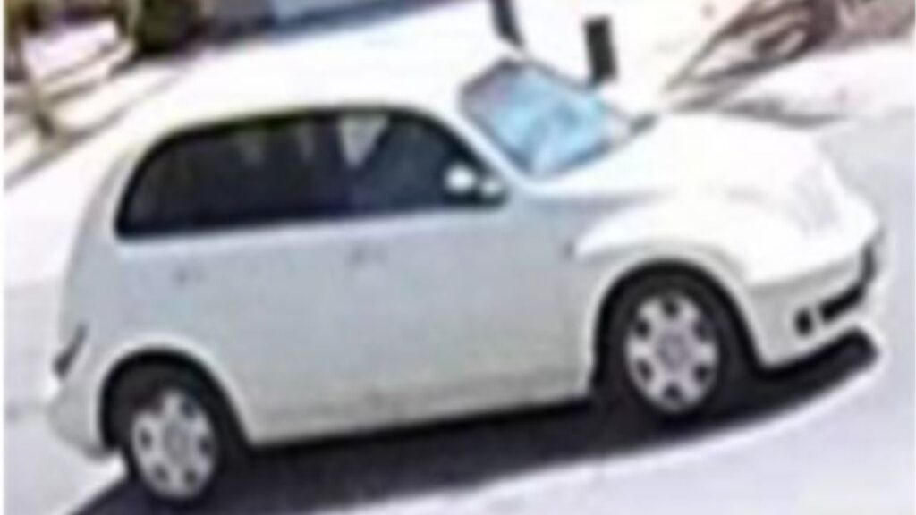 The car used in the Saturday, April 18, 2026, robbery in Selma. (Selma PD)