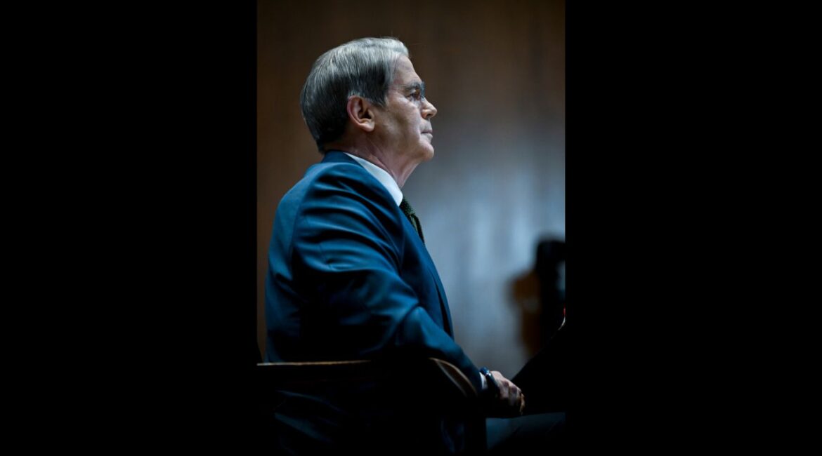 Treasury Secretary Scott Bessent testifies during a Senate hearing on Capitol Hill in Washington, April 22, 2026. The Trump administration on Tuesday, April 28, 2026, ratcheted up economic pressure on Iran, warning financial institutions not to allow independent Chinese refineries to buy Iranian oil and cracking down on Iran’s “shadow” banking sector. (Kenny Holston/The New York Times)