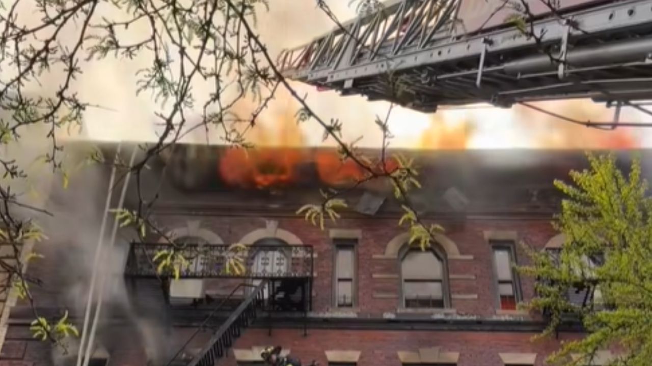 Two people were killed and 11 others injured when a fast-moving fire spread through a five-story Bronx building, drawing more than 250 FDNY and EMS personnel on Tuesday, April 22, 2026. (NYFD)