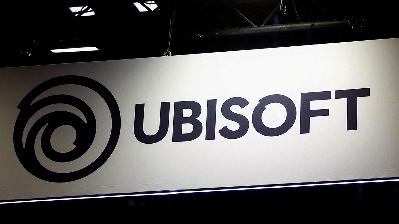UbiSoft Entertainment logo is seen at the Paris Games Week (PGW), a trade fair for video games in Paris, France, October 27, 2024. (Reuters/File Photo)