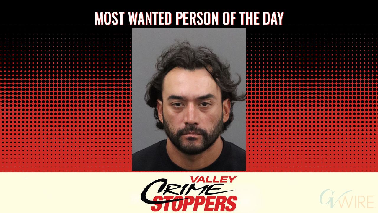 Valley Crime Stoppers Seeks Public Help Finding Man Wanted for Felony DUI