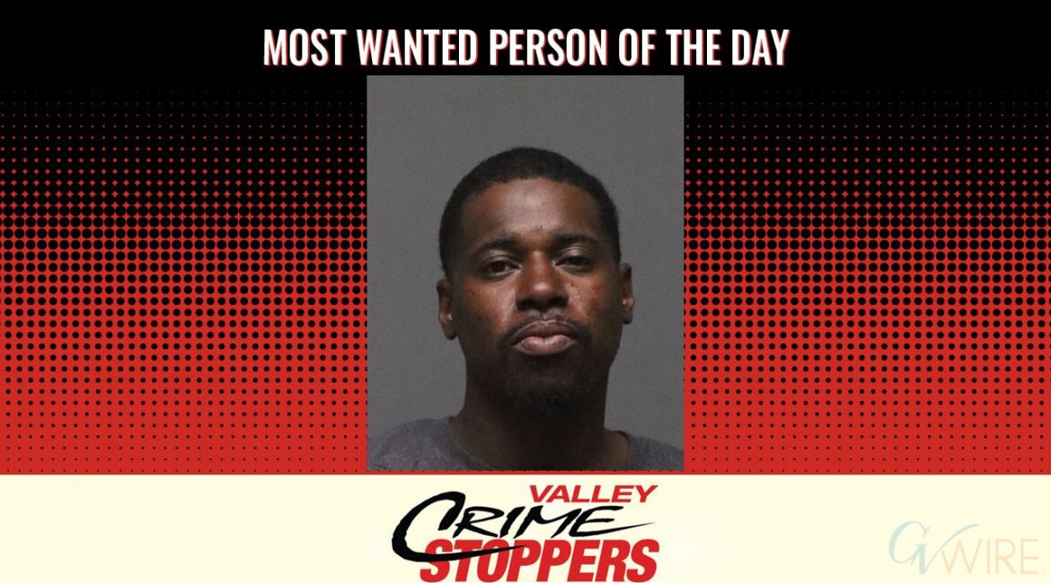 Vincent ReMarcus Poole is Valley Crime Stoppers' Most Wanted Person of the Day for April 2, 2026. (Valley Crimes Stoppers)