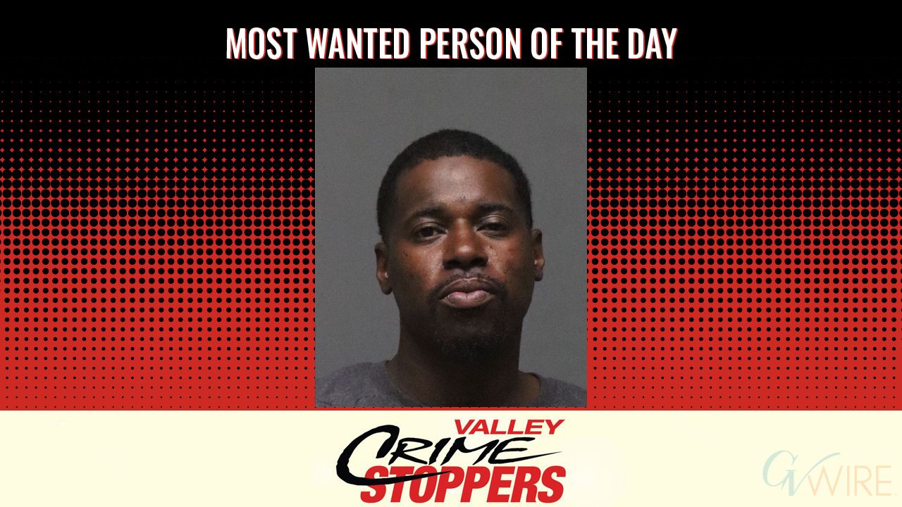 Vincent ReMarcus Poole is Valley Crime Stoppers' Most Wanted Person of the Day for April 2, 2026. (Valley Crimes Stoppers)