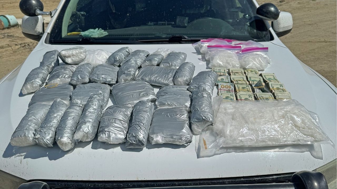 Fresno County Authorities Seize 40 Pounds of Meth and Cash During Traffic Stop