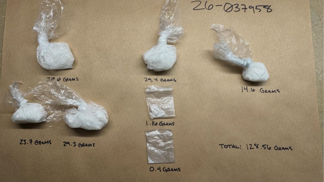 Traffic Stop Leads to Meth Bust, Four Arrested in Visalia