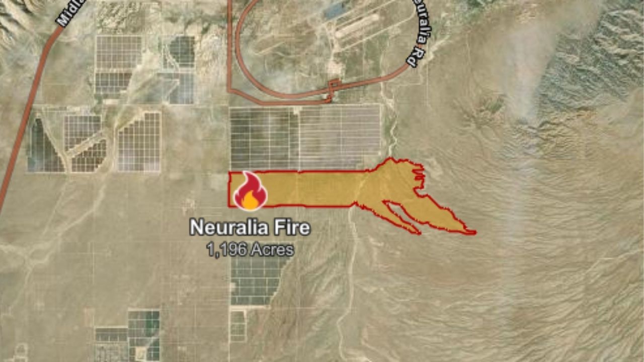 Kern County Fire Reaches Nearly 1,200 Acres, 50% Contained