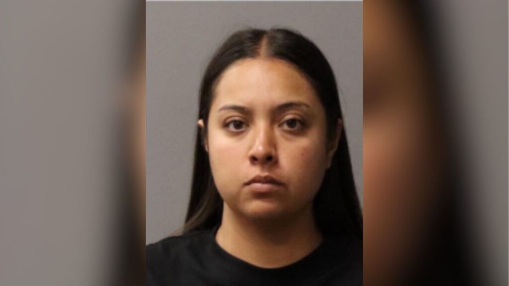 Authorities arrested Sheila Tierra Ochoa, 27, paraprofessional at Alice Stroud Elementary School on multiple felony allegations tied to alleged inappropriate contact with a student, according to the Stanislaus County Sheriff’s Office. (Stanislaus County SO)