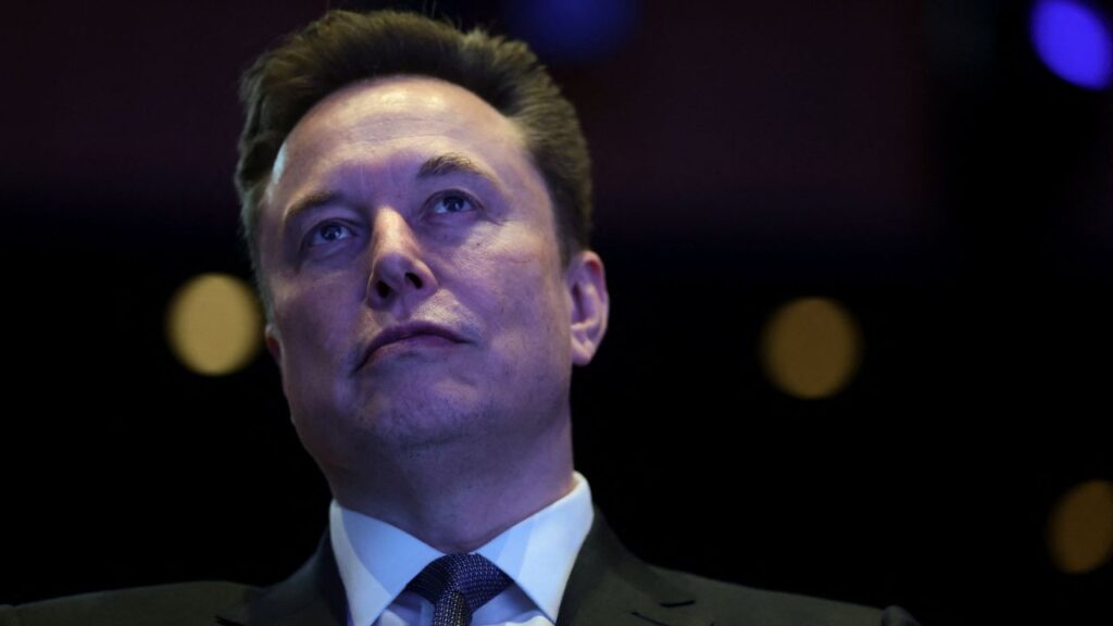 Elon Musk attends the U.S.-Saudi Investment Forum in Washington, D.C., U.S., November 19, 2025. (REUTERS/Evelyn Hockstein)