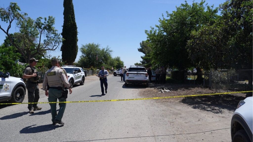 File Photo: Tulare County authorities say deputies responding to a welfare check Wednesday morning in Tulare were involved in a shooting in the 400 block of West Matheny Avenue. (Tulare County SO)