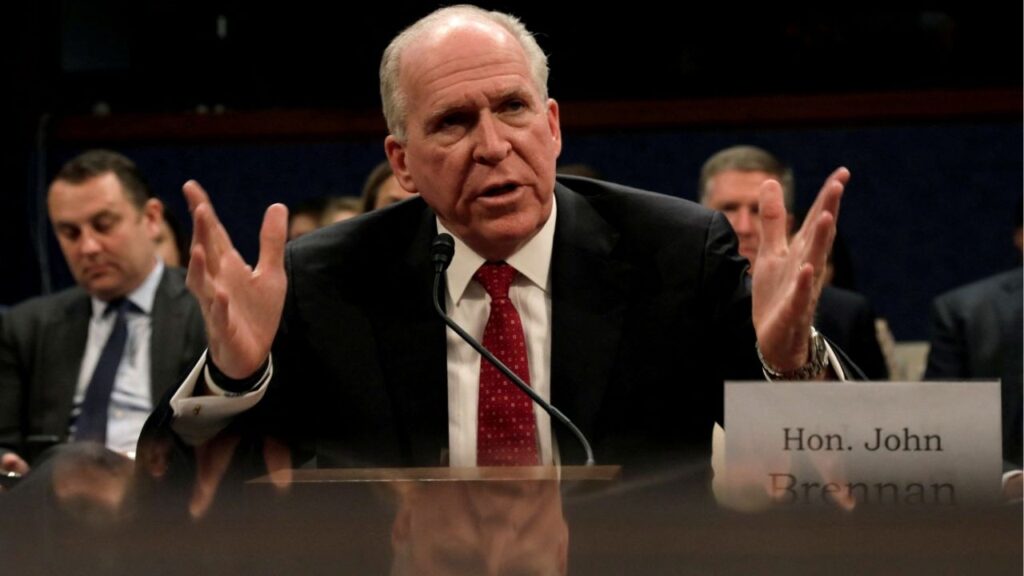 Former CIA director John Brennan testifies before the House Intelligence Committee to take questions on “Russian active measures during the 2016 election campaign” in the U.S. Capitol in Washington, U.S., May 23, 2017. (Reuters File)