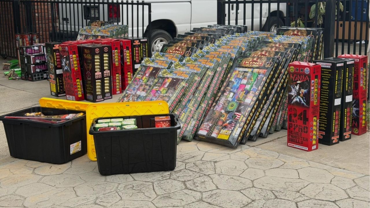 Fresno Authorities Arrest Man After Seizing Nearly 1,300 Pounds of Illegal Fireworks