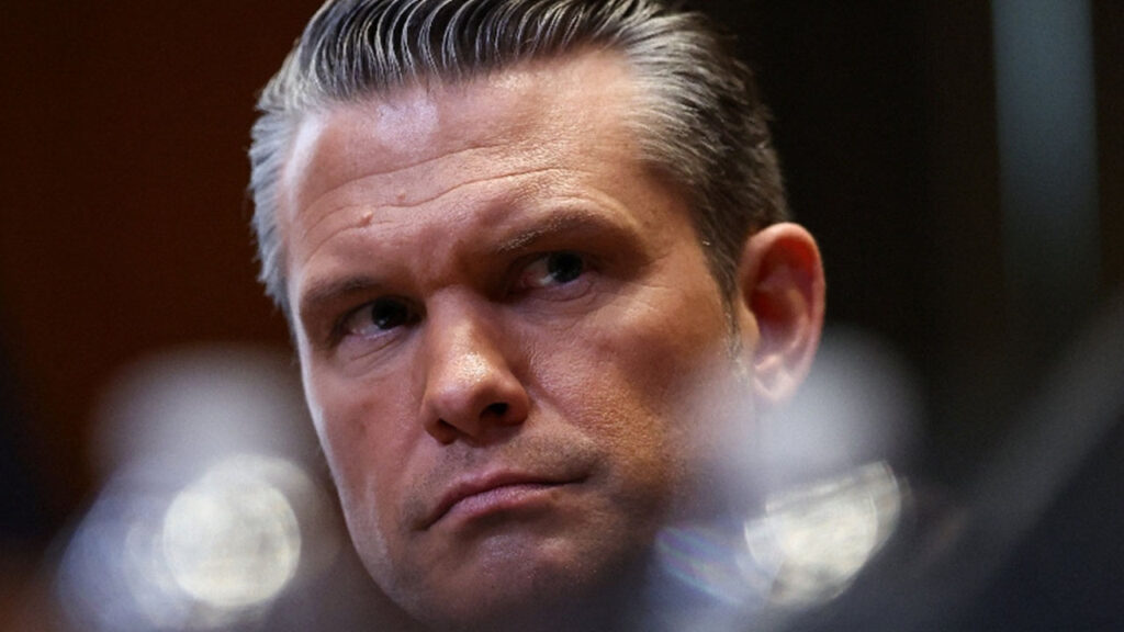 U.S. Secretary of Defense Pete Hegseth attends a Senate Appropriations Subcommittee on Defense hearing on President Donald Trump's FY2027 budget request for the Department of Defense, on Capitol Hill in Washington, D.C., U.S., May 12, 2026. (Reuters/Kevin Lamarque)
