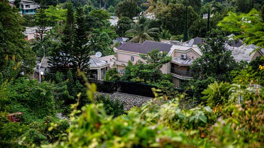 The house in Petionville, Haiti on Sept. 10, 2021, where President Jovenel Moïse of Haiti was assassinated in July of that year. A federal jury in Miami on Friday, May 8, 2026, found four South Florida men guilty of plotting to assassinate Moïse five years ago. (Adriana Zehbrauskas/The New York Times)