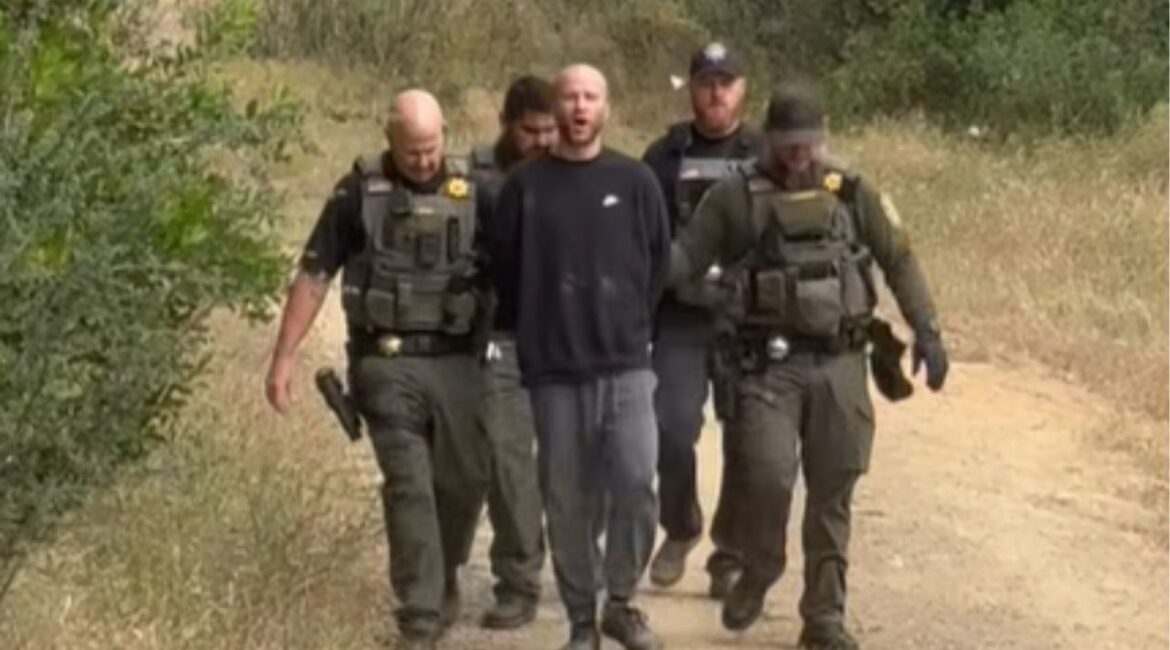 Jonathan Mishael Bays, a 41-year-old man wanted in a Mariposa County attempted murder case involving a sword attack, was taken into custody Wednesday morning during a coordinated law enforcement search. (Mariposa County SO)