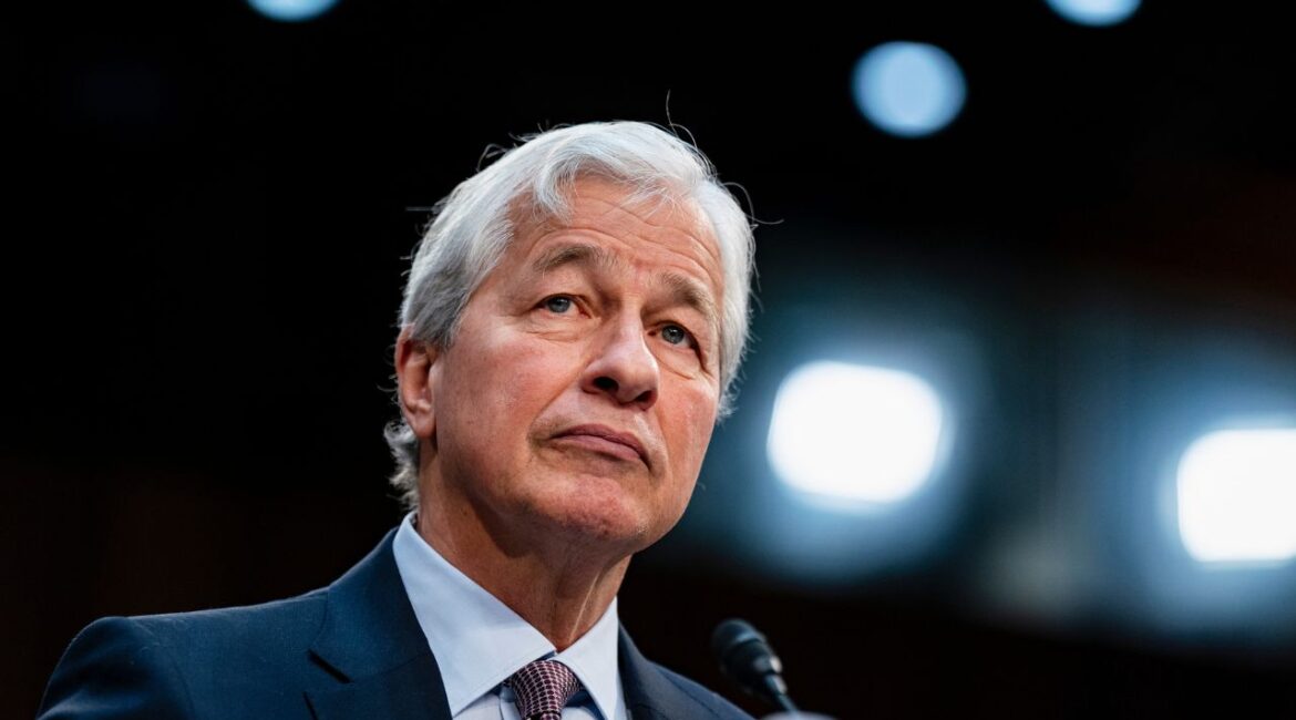 Jamie Dimon, the chief executive of JPMorgan Chase, speaks during a hearing on Capitol Hill in Washington, Dec. 6, 2023. New York City Mayor Zohran Mamdani, who has angered some corporate executives with his tax policies, has had a recent series of meetings with top business leaders. (Al Drago/The New York Times)
