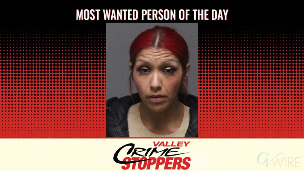 Miranda Juliana Torres is Valley Crime Stoppers' Most Wanted Person of the Day for May 22,, 2026. (Valley Crimes Stoppers)