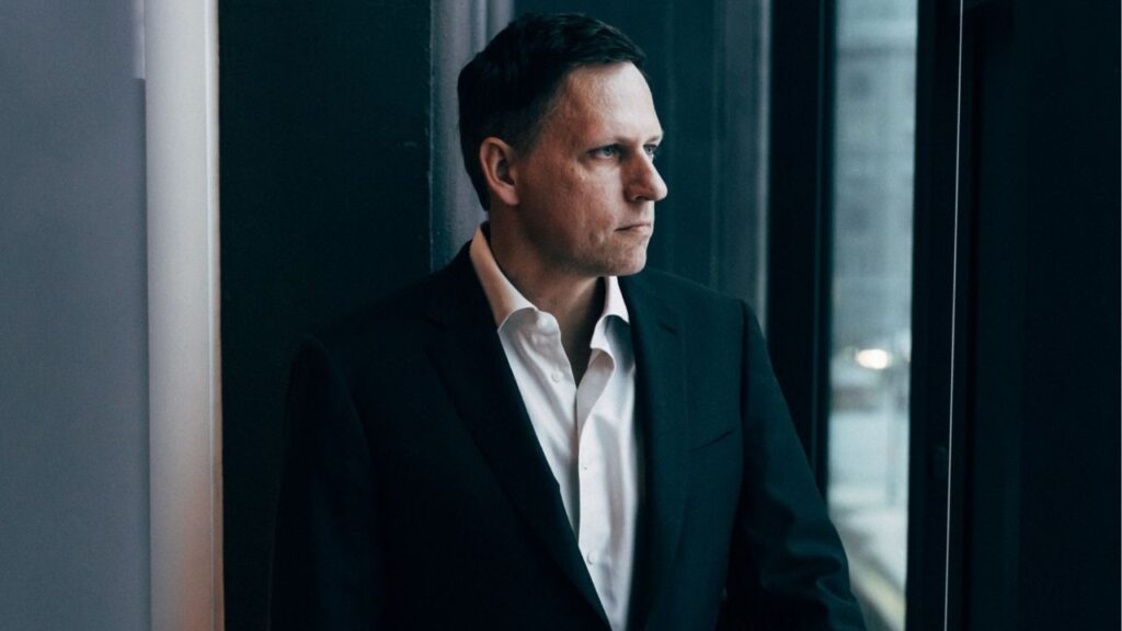 Peter Thiel in Manhattan on Jan. 7, 2016. The billionaire’s new roots in Argentina are said to be partly motivated by concerns about the future of the United States and shared beliefs with Argentina’s right-wing leader.(Andrew White/The New York Times)