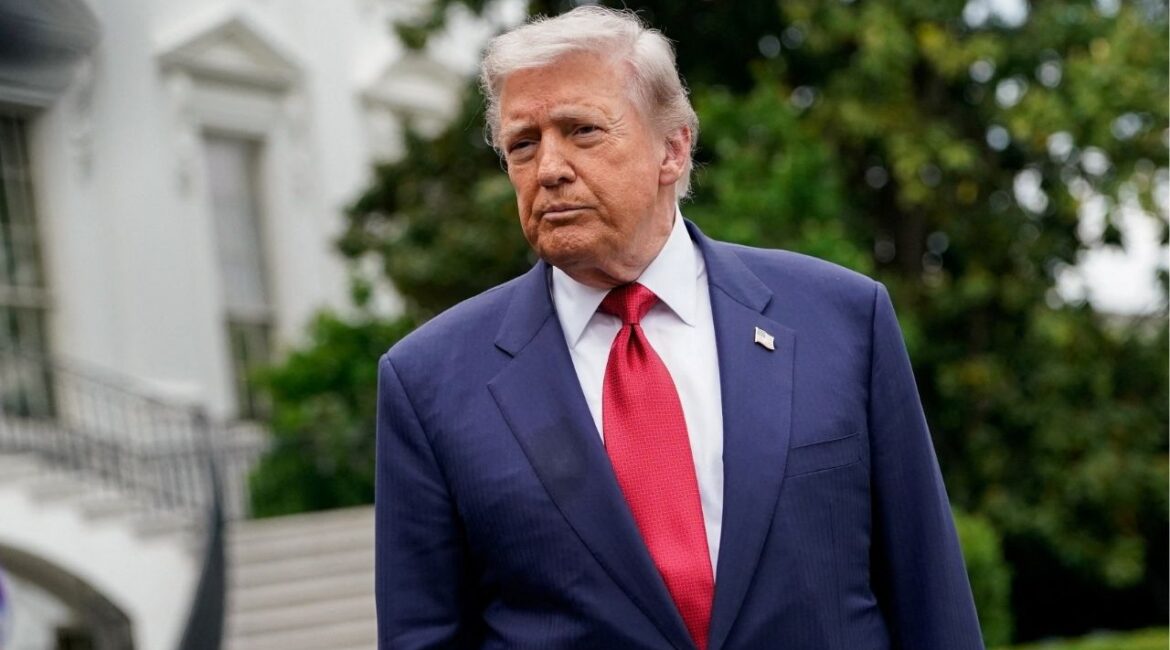 President Donald Trump listens to reporters at the White House in Washington, D.C., U.S., May 8, 2026. (Reuters File)