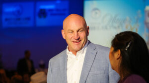 Richard Caglia of Caglia Environmental attends the annual mayor’s breakfast in Clovis. (GV Wire Eric/Martinez)