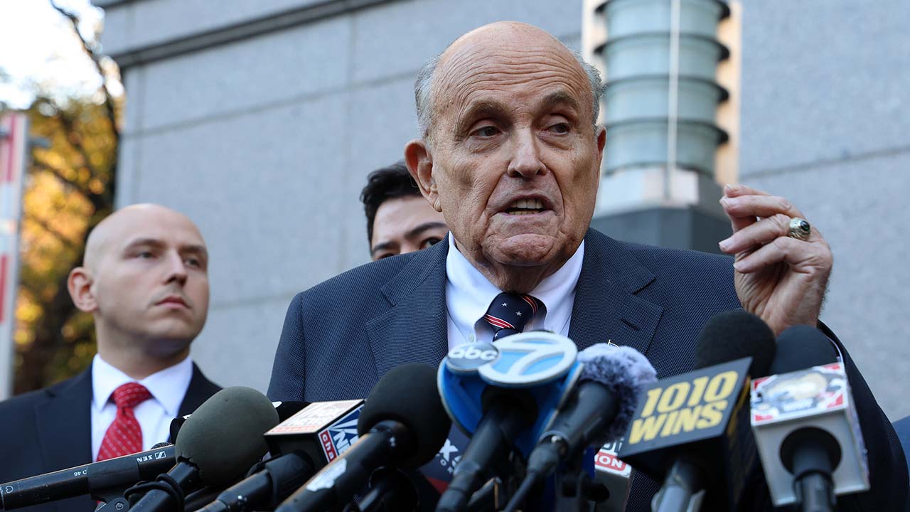 Rudy Giuliani Remains in Critical Condition With Pneumonia