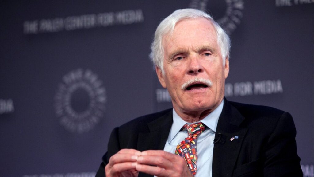 Ted Turner, founder of CNN, speaks on a panel at the Paley Center for Media in New York April 29, 2012. REUTERS/Allison Joyce/File Photo