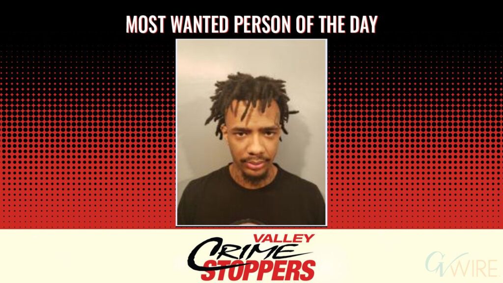 Tyrone Youngblood is Valley Crime Stoppers' Most Wanted Person of the Day for May 7, 2026. (Valley Crimes Stoppers)