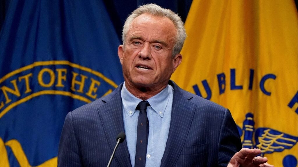 U.S. Health and Human Services (HHS) Secretary Robert F. Kennedy, Jr. during a press conference at the Department of Health and Human Services in Washington, D.C., U.S., April 16, 2025. (Reuters File)