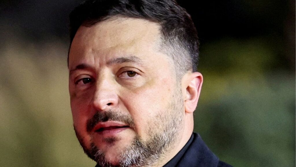 Ukrainian President Volodymyr Zelenskiy arrives to attend an informal European leaders' summit in Ayia Napa, Cyprus April 23, 2026. (Reuters File)
