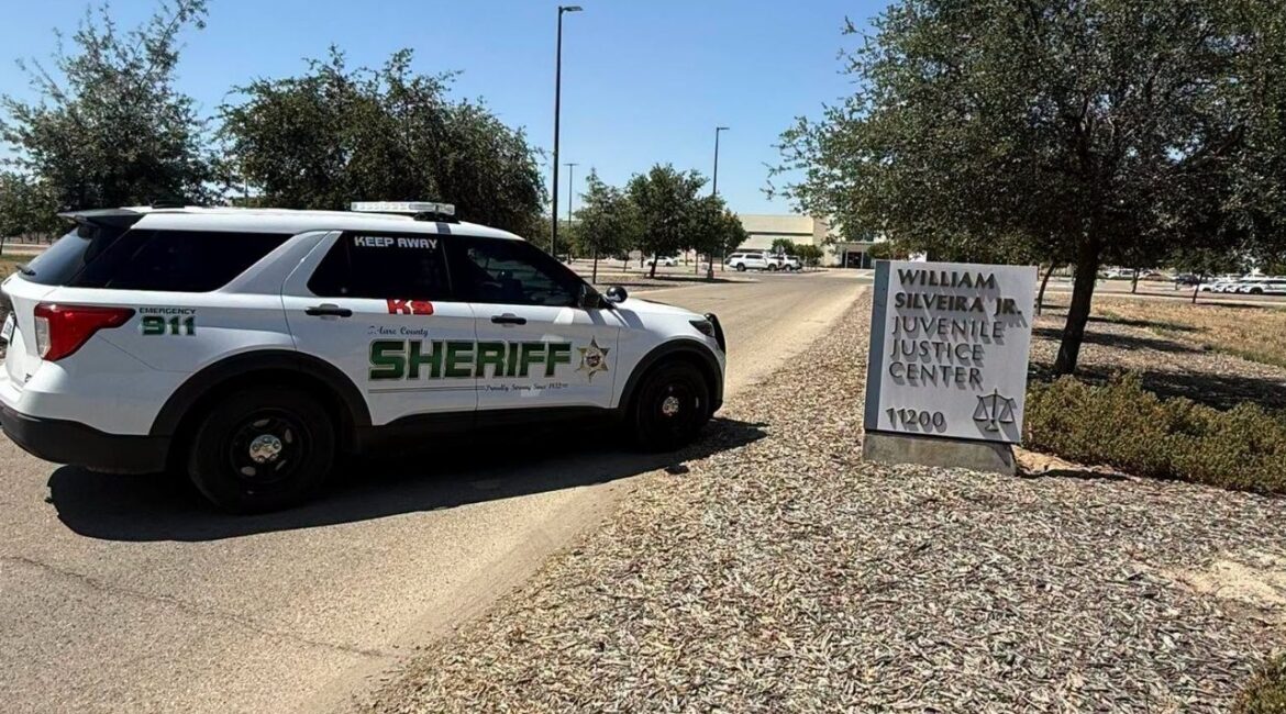 A 17-year-old inmate was severely injured after being beaten by five 16-year-old inmates in a group assault at the Tulare County Juvenile Detention Center, according to the Tulare County Sheriff’s Office. (Tulare County SO)