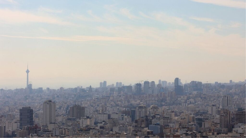 A general view of the city skyline in Tehran, Iran, February 4, 2023. Majid Asgaripour/WANA (West Asia News Agency) via Reuters