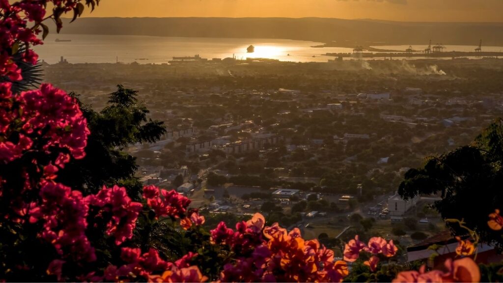 A view of downtown Kingston, the capital of Jamaica, Dec. 9, 2021. Jamaica is planning to allow the United States to transfer deported migrants through its territory before they are repatriated or sent on to third countries, the Caribbean nation said Wednesday, June 17, 2026. (Ashley Gilbertson/The New York Times)