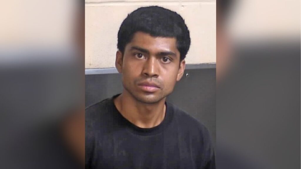Alexander Resendiz, 25, was arrested on suspicion of attempted homicide after authorities say he stabbed another man multiple times Tuesday afternoon at Fresno's Courthouse Park. (Fresno County SO)