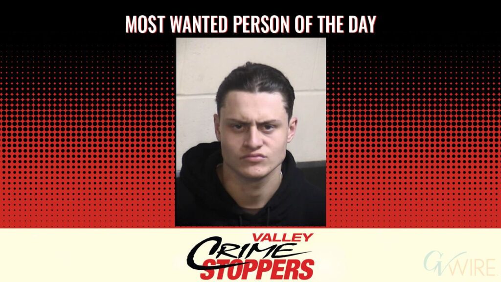 Antonio Angel Gutierrez is Valley Crime Stoppers' Most Wanted Person of the Day for June 22, 2026. (Valley Crimes Stoppers)